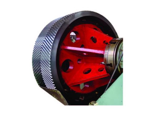 Herringbone gear ring for petrochemical industry