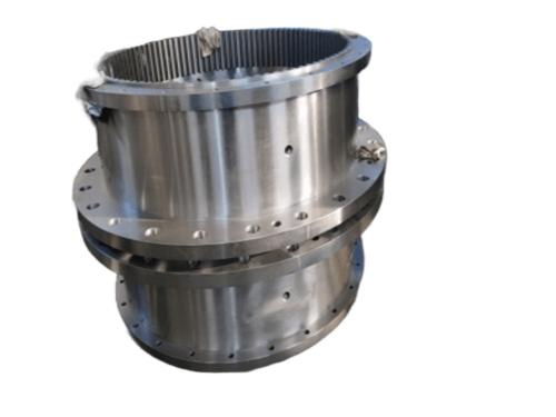Connecting internal gear sleeve coupling