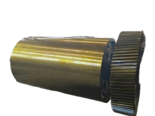 Tension reel for paper mills