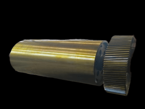 Tension reel for paper mills